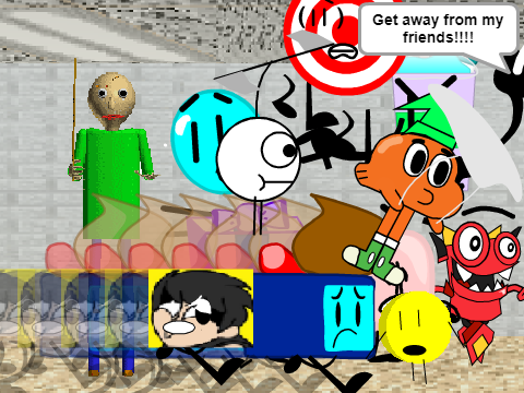 oh noes it baldi