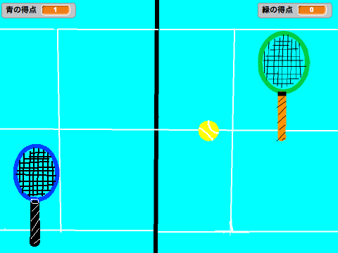 テニスゲーム