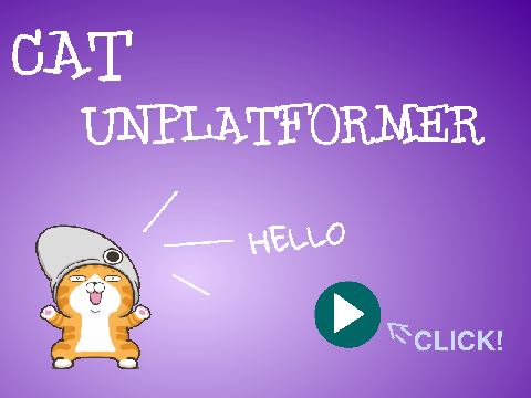 Cat Unplatformer