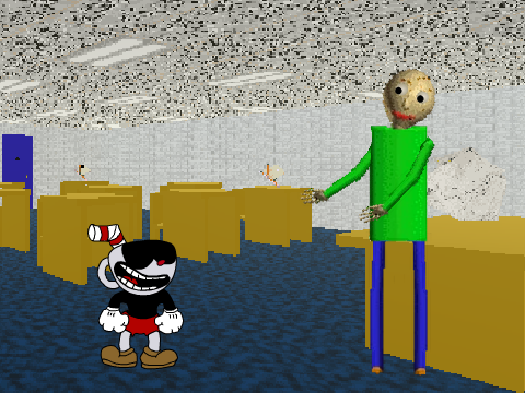 Cup baldi head