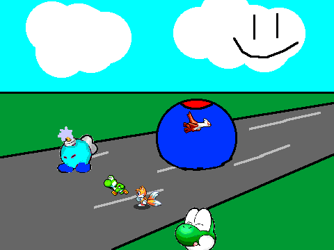 add yourself running with bob