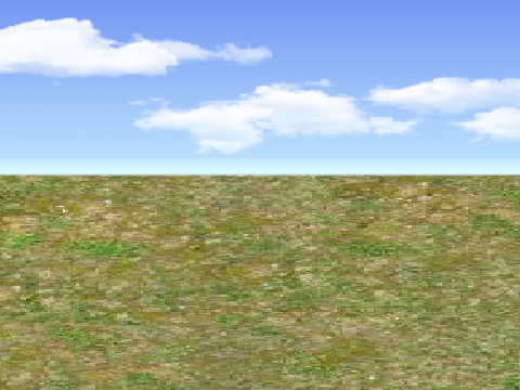 3D sprite scaling