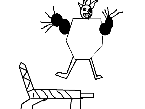 some drawings for Creeper-Cat
