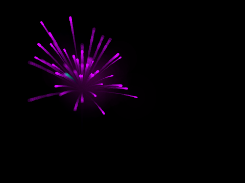                     *Rainbow Fireworks*