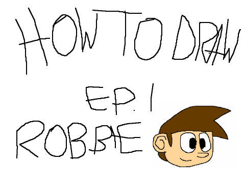 How to Draw No. 1 - Robbie