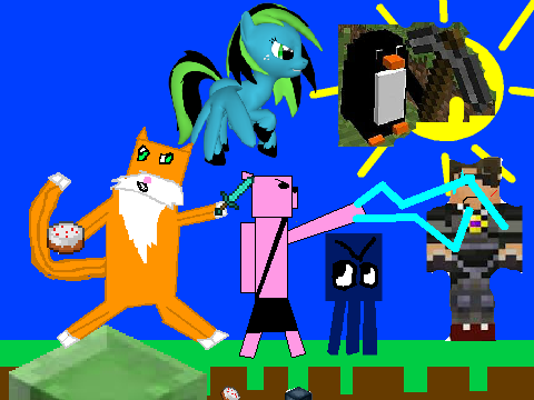 Add Yourself Chasing Skydoesminecraft!  remix 