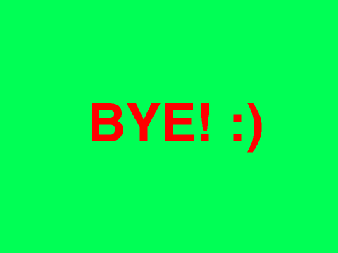 Farewell to All