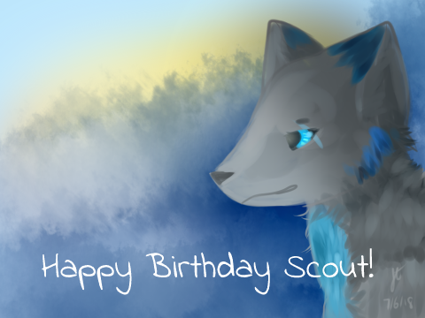 Happy Birthday Scout! :>