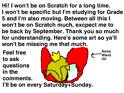 I'm back from my hiatus, but moved accounts