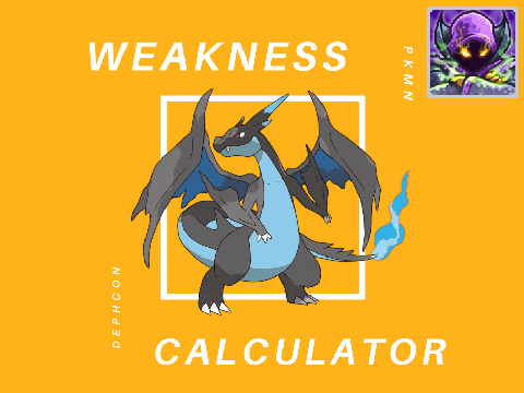 Weakness Calculator