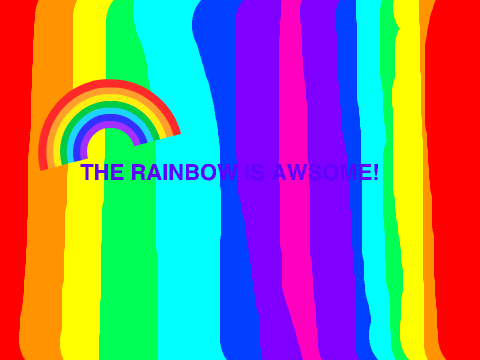 dancing rainbow 
