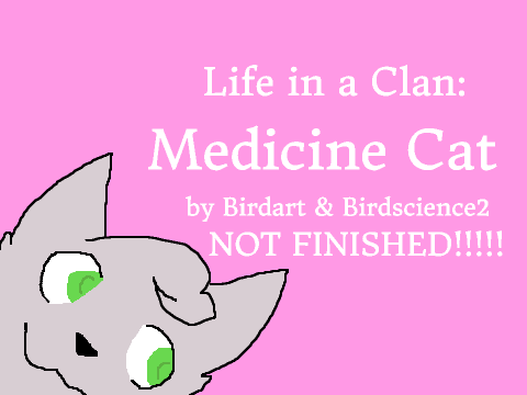 Legit Medicine Cat Game Collab PART 3 WIP 