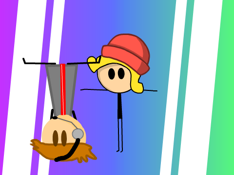Add yourself T-Posing. remix