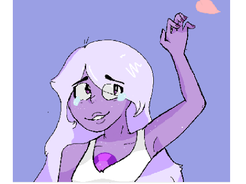 I drew Amethyst | SUPER  PIXELATED