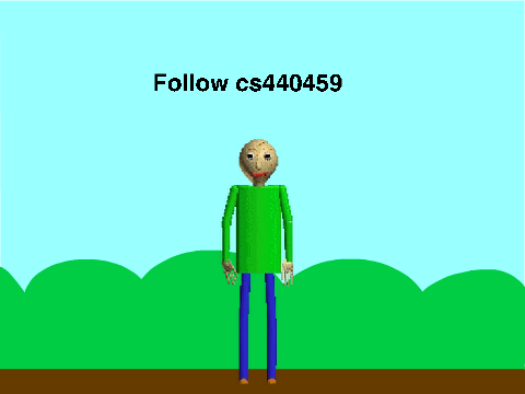 A shoutout to cs440459