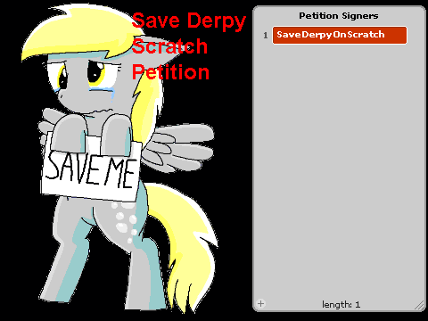 Save Derpy Petition