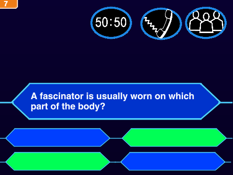 smmisawsomes Who Wants to be a Millionaire Software host screen