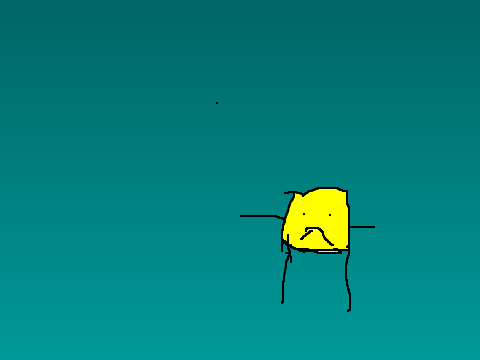 spongebobs depressed brother [My cousin drew this]