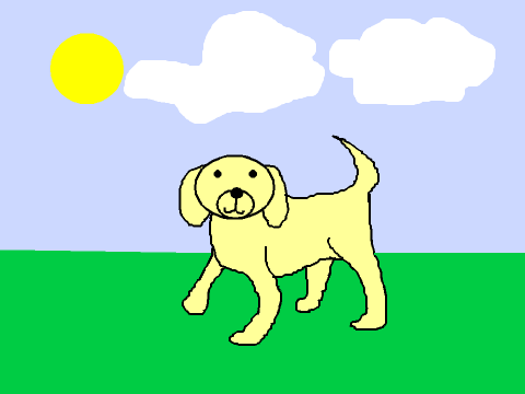 A Simple Yellow Lab