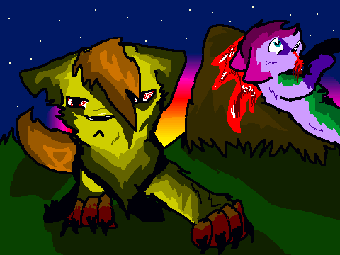 I Will Not Bow coloring contest entry