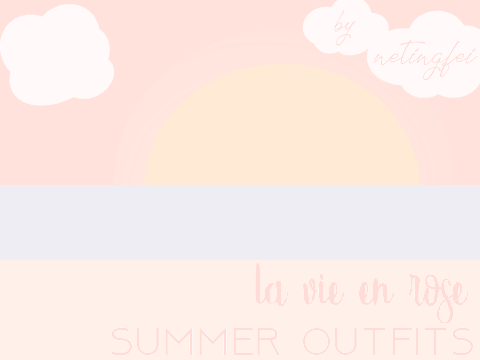 ❀ summer dress up ❀