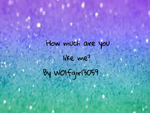 How Much Are You Like Me? (Remixed by lille457)