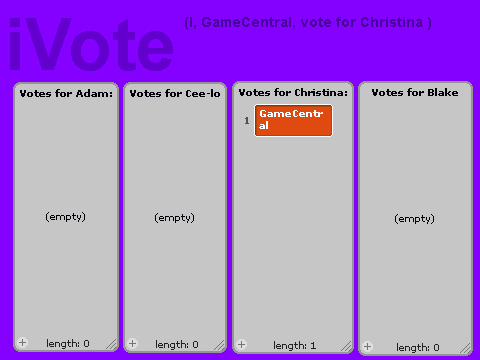 The Voice Ivote(my vote)