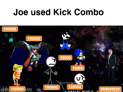 (RPG) add yourself fighting Donald Trump! 