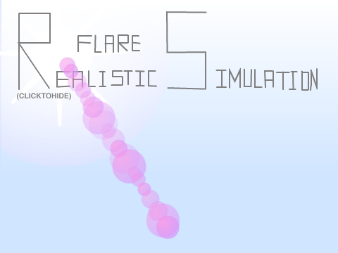 Realistic Flare Simulation