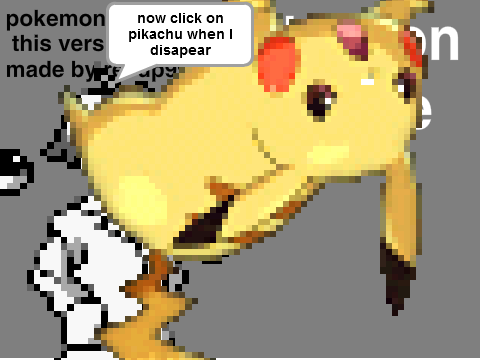 pikachu run from...