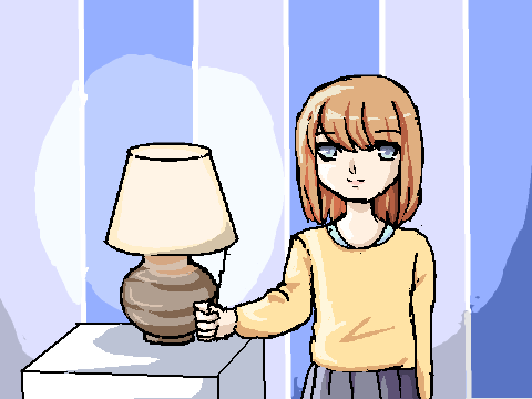 lamp on-animation