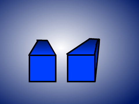 How to draw shapes in perspective