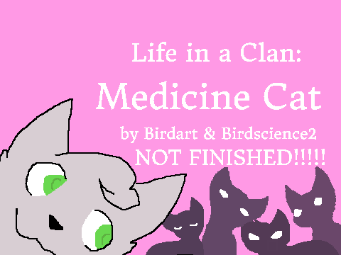 Legit Medicine Cat Game Collab PART 6 WIP 