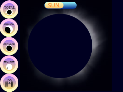 Eclipse Simulator - Sun And Moon