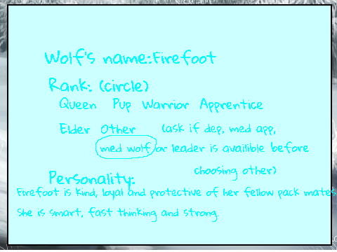 Wolves of the Frostpack Bio Firefoot