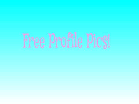 Free Profile pics! [VERY OLD PROJECT]