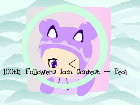 ｡☆✼★━100 followers Icon Contest━★✼☆｡ r|| Peca