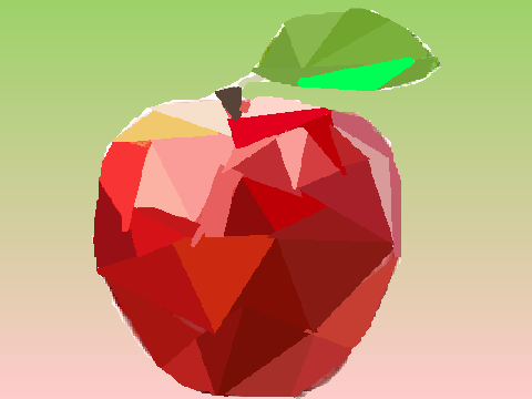 Apple Polyart