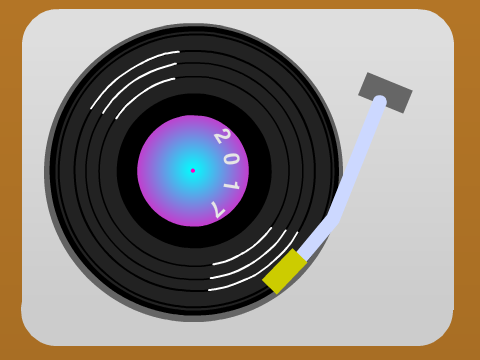 The 2017 Nostalgic Songs EP Vinyl Turntable remix