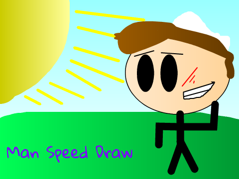 Man / Background  | Speed Draw