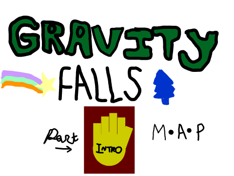 ⭐ Gravity Falls MAP ⭐