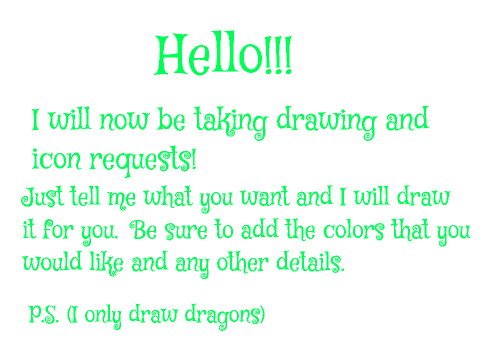 Drawing / Icon Requests