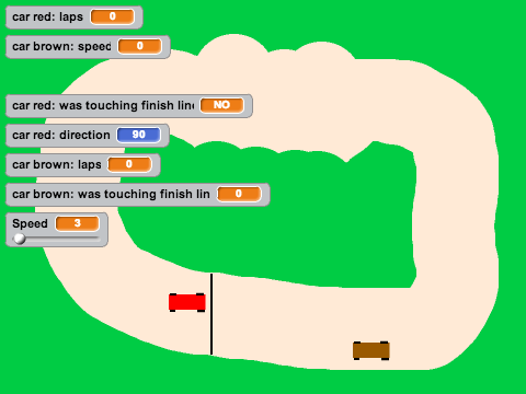 Car race with AI