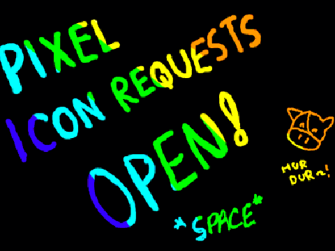 FREE Pixel Icon Requests -[CURRENTLY CLOSED]