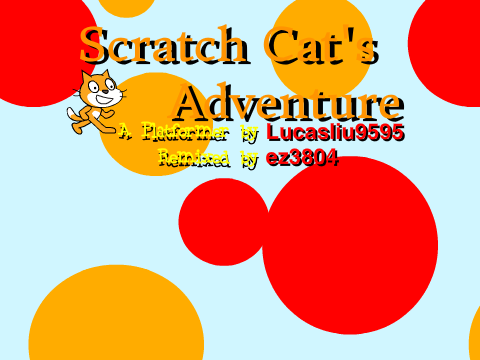 [Remix] Scratch Cat's Adventure (A Platformer) 