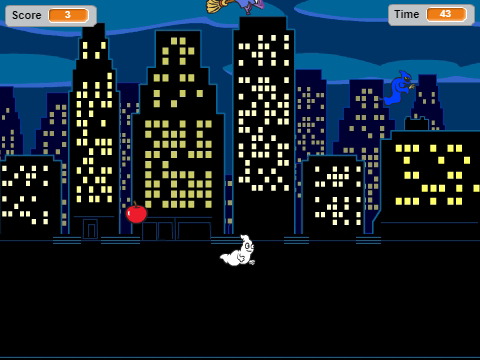 Ghosts In the city (catch the ghosts!)