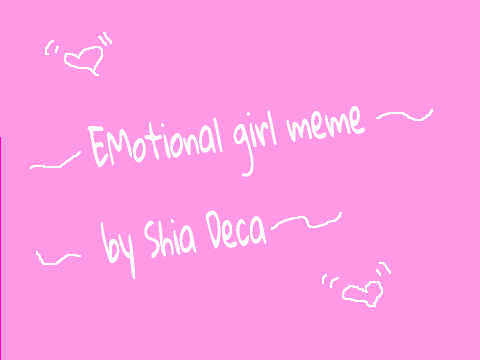 Emotional Girl Meme 