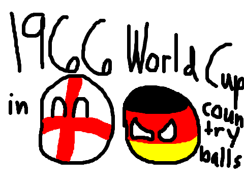 1966 World Cup in Countryballs
