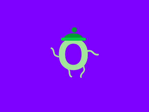 O-Man (Vector Lined)