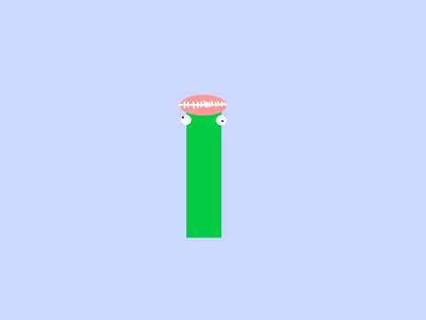 Rugby Bouncer (Vector Lined)